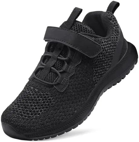 runside sneaker lightweight tennis shoes for boys and girls3 bigblack